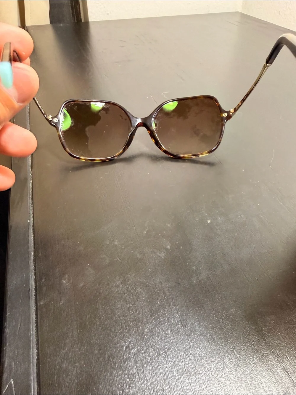 Tiffany & Co. TF 4191 Tortoise & Gold Square Sunglasses Brown Gradient 57mm
